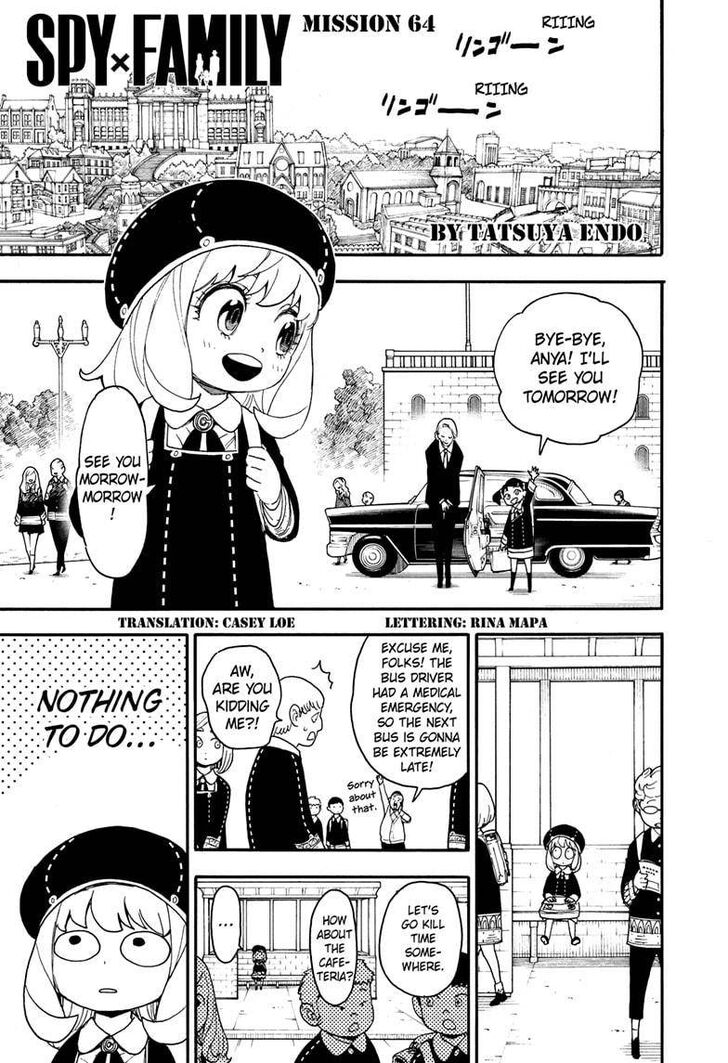 Spy x Family, Chapter 64 image 01